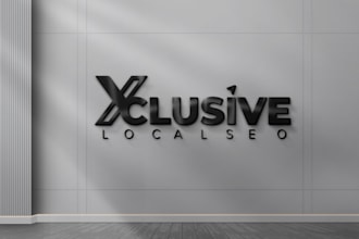 design a unique and custom 3d logo