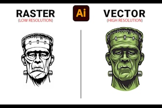 vector trace any logo or image in 90 minutes professionally