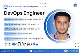 be your devops engineer and aws cloud architect