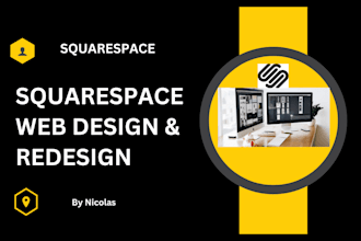 design a professional, mobile friendly squarespace website for your business