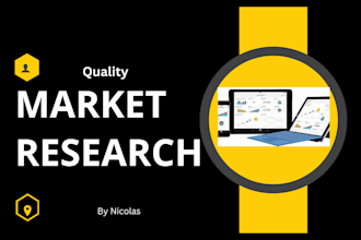 do market research, product analysis and niche research