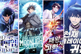 design light novel book cover for manga webtoon webcomic shonen in anime