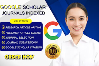 write and publish your research article in high index google scholar journals