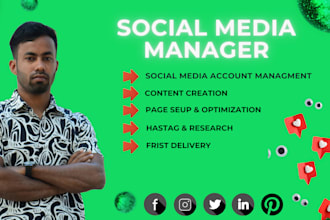 do your social media manager to grow your brand