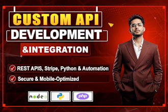 develop custom rest API integrations and python automations