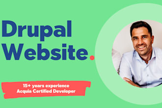 build, redesign, or upgrade your drupal website professionally