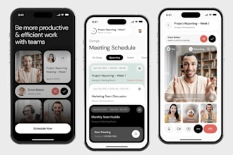 develop livestreaming app, event booking app, conference app, ticket booking app