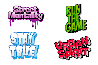 design graffiti logo, tags, street art for your brand