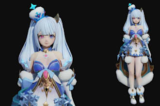 erotic 3d model, nsfw character, anime 3d character, vroid 3d model, vrml model