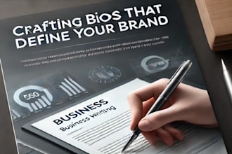 write a professional company bio to elevate your brand