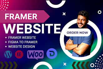 design a responsive framer website figma to framer webflow website dora website