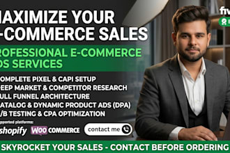 set up high converting e commerce facebook ads for sales growth