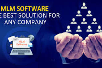 make any binary MLM website and software