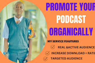 podcast apple music audio mark promotion spotify amazon seo marketing promotion