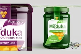 do attractive product label design packaging design  for boxes and bottle labels