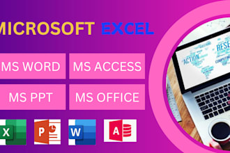 create, edit, format microsoft word documents and powerpoint presentation