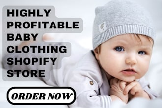 design baby clothing shopify store baby clothing website kid clothing store