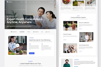 do homecare healthcare website design and redesign using wix
