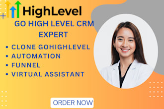 go high level expert, clone gohighlevel website, build gohighlevel  automation