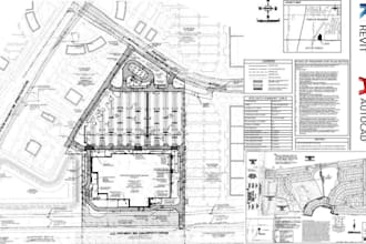 draw 2d site plan, landscape plan, site plan, architect landscape plan design