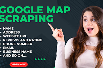 scrape google map data, data extraction, b2b lead generation