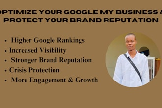do google my business optimization social media crisis