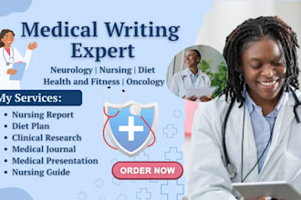 ghostwrite medical ebook nursing journal neuroscience interview guide formatting