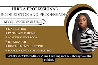 proofread your novel do line editing copy edits academic text book