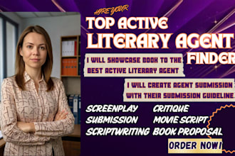 find active literary agent, critique write query letter synopsis book proposal