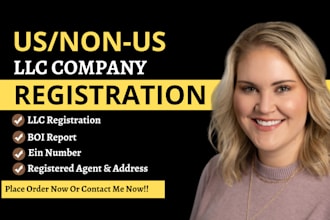 do llc registration, ein number, registered agent, register US llc, boi report