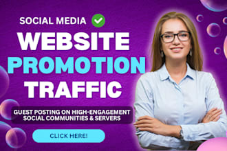 increase website traffic, organic social media website promotion, shopify ads