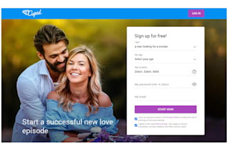 dating landing page dating website onlyfans website to generate dating leads