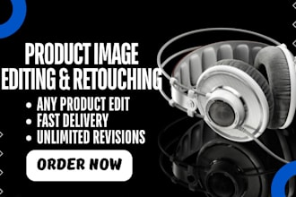 do any photoshop product photo retouching image editing fast