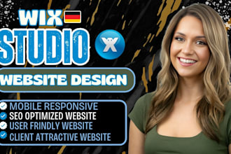 design wix studio website, wix website development wix website redesign, wix SEO