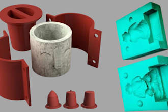 do 3d design injection mold design silicon mold dfm fibreglass