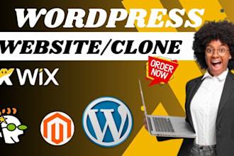 website migration wix wordpress magento godaddy to shopify website cloning