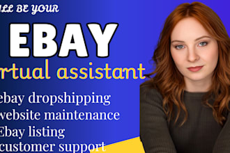 ebay dropshipping virtual assistant, amazon to ebay dropshipping store manager