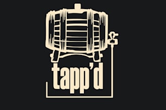 design looking awesome craft beer logo
