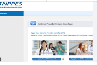 do create npi and caqh of provider within no time