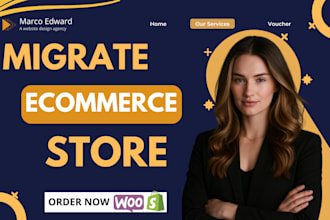 migrate bigcommerce, squarespace, wordpress to shopify, wix to shopify migration