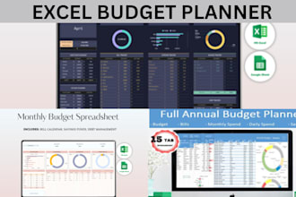 create custom excel budget planner excel spreadsheet, excel formulas