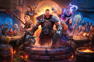 draw dnd, fantasy character, dnd party, and concept art