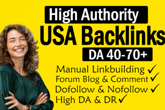 get 90 high quality usa backlinks blog and forum