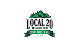 design looking organic brewery logo