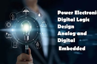 help projects on analog, digital, dld, power electronics, embedded systems