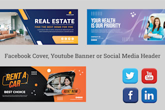 design a professional facebook cover photo banner