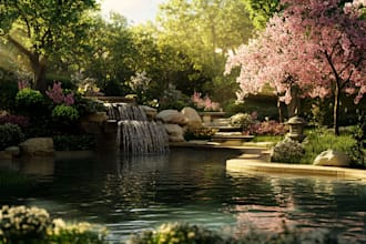 do front yard, backyard, home garden as landscape architect