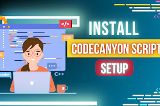install, configure and customize codecanyon script