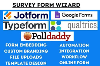build google forms jotform typeform questionnaire qualtrics polldaddy enalyzer