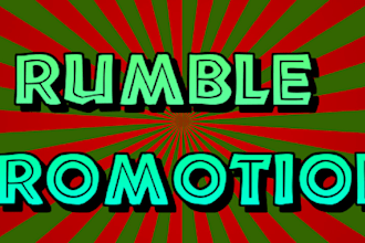 organically promote rumble channel, rumble monetization, rumble video promotion